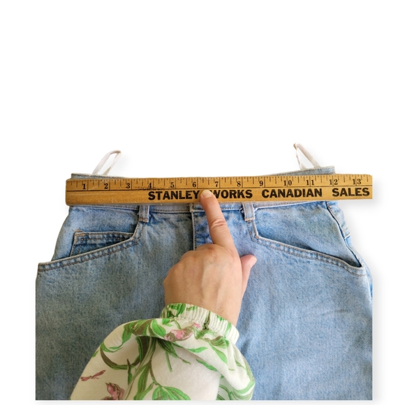 Esprit vintage 80s/90s 100% cotton denim miniskirt in size XS - Picture 4 of 8